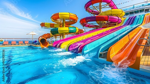 Water Park Fun on a Cruise Ship Summer Vacation Adventures