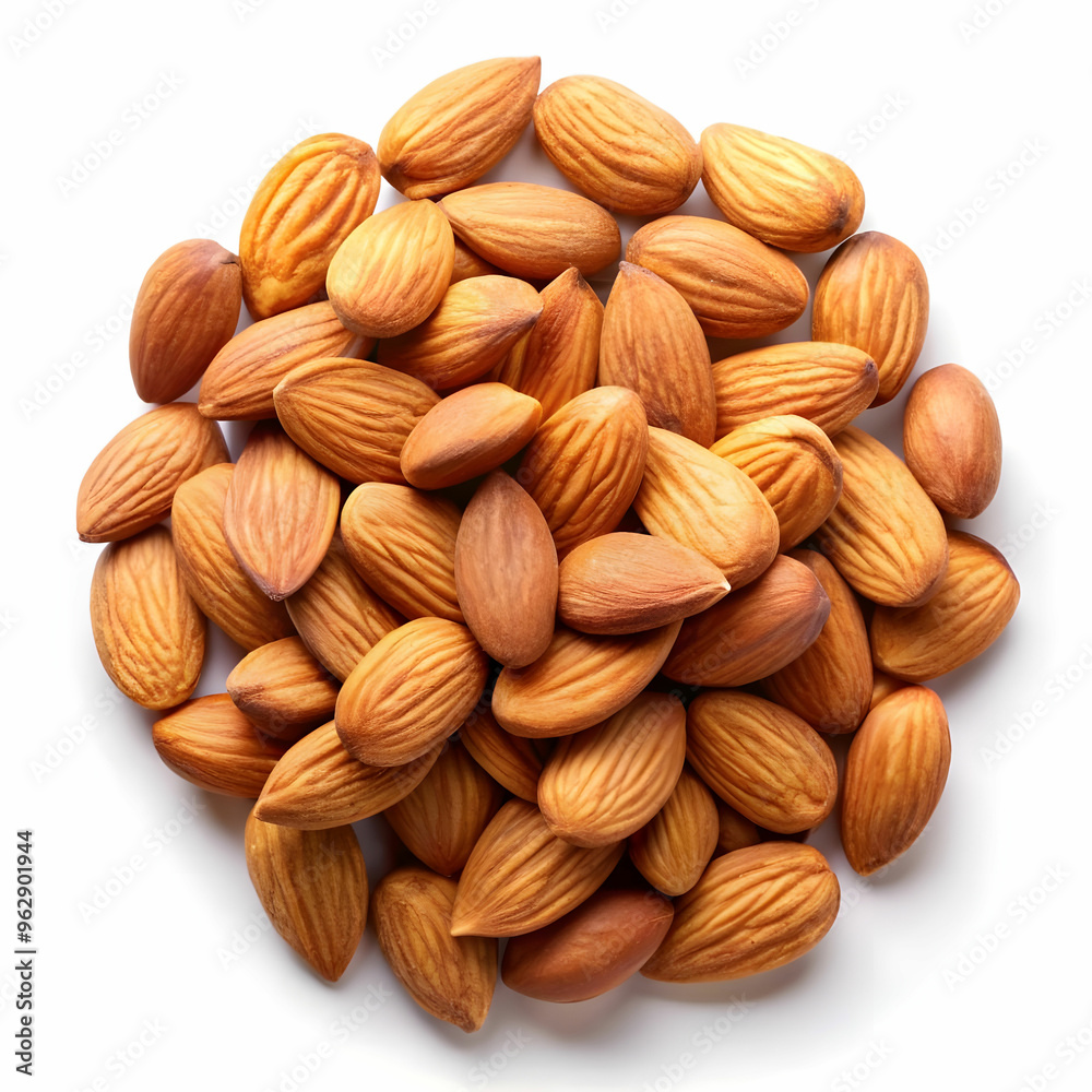 almond nuts on white background. Almond nuts isolated on white background almond nuts on white background. Almond nuts isolated on white background