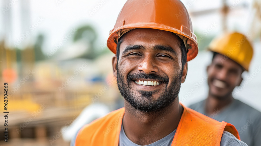 Happy of bangladesh team worker working at driving construction site. Man smiling with workers in construction industry. Happy of bangladesh team worker working at driving construction site. Man smiling with workers in construction industry.