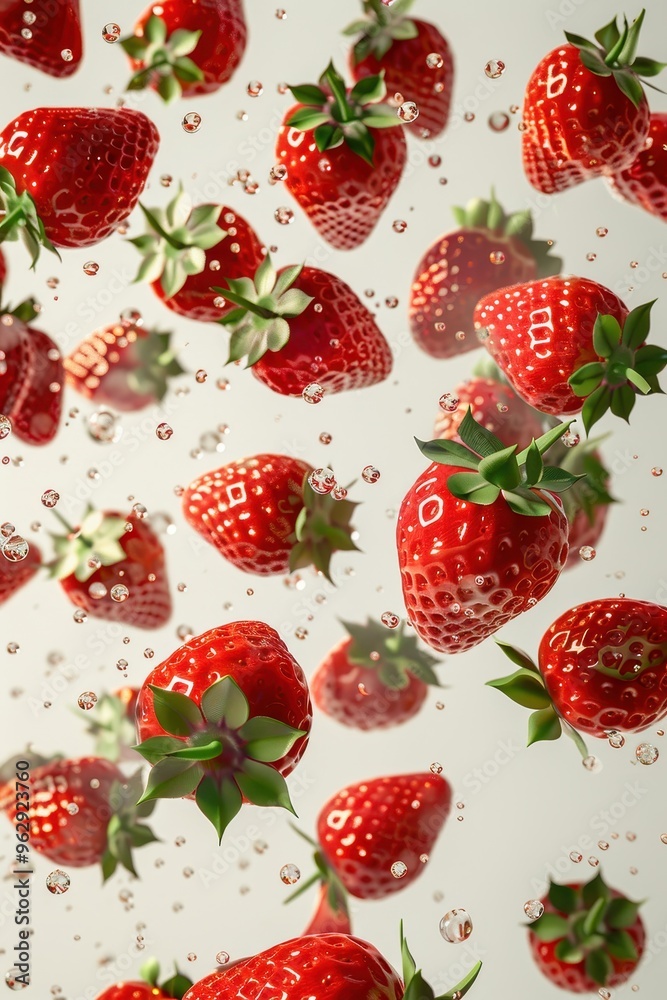 Falling Strawberries Falling Strawberries