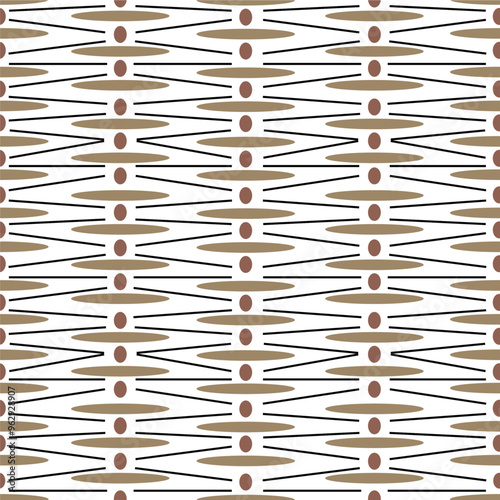 Minimal Autumn Color abstract seamless triangle pattern traditional design,background, Carpet, wallpaper, fabric, tile,wrapping,clothing,batik vector