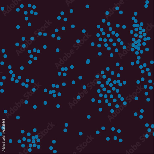 Cute Abstract Seamless Vector Patterns with White Irregular Brush Dots Isolated on a Yellow and Dark Warm Gray Background. Infantile Style Geometric Print. Abstract Dotted Doodle Pattern.