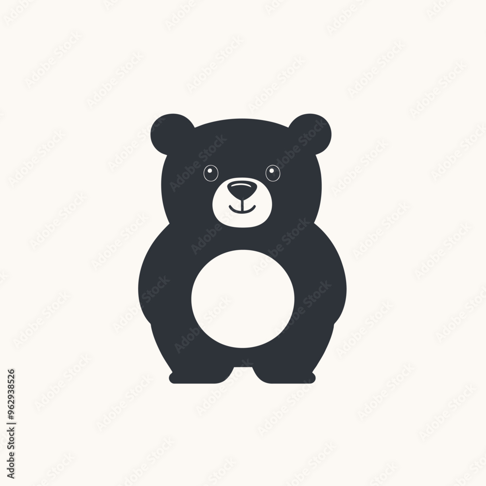 Naklejka premium Bear vector illustrations