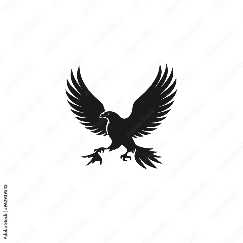 Obraz premium Eagle vector illustration