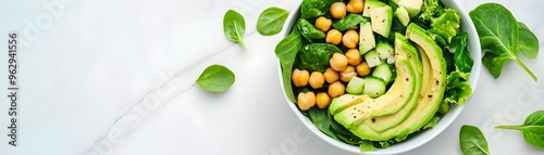 Minimalist Vegan Salad Bowl...