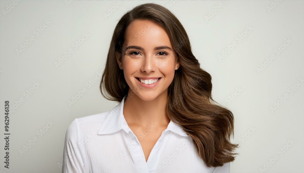 beautiful young woman dressed in white, AI generated beautiful young woman dressed in white, AI generated