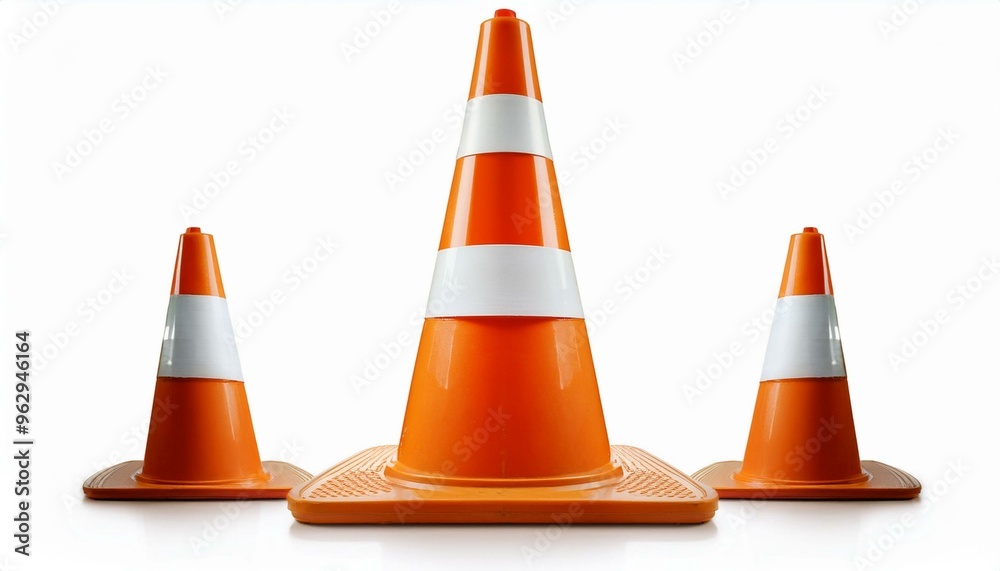 traffic cone sign, AI generated traffic cone sign, AI generated