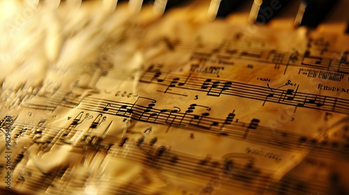 Music notes - classic music