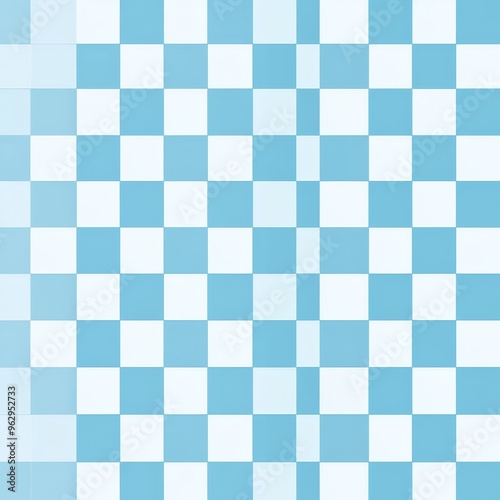 A modern blue checkered background that presents a stylish and contemporary look. The checkered pattern is evenly spaced and has a neat appearance. The blue color is vibrant and gives a sense of calmn photo