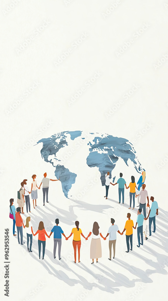 United in Diversity: A Circle of Humanity Embraces the World United in Diversity: A Circle of Humanity Embraces the World