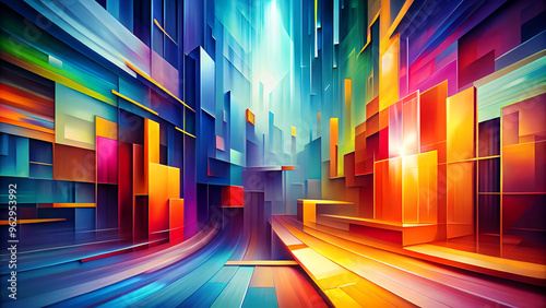 Abstract Modern Business Background