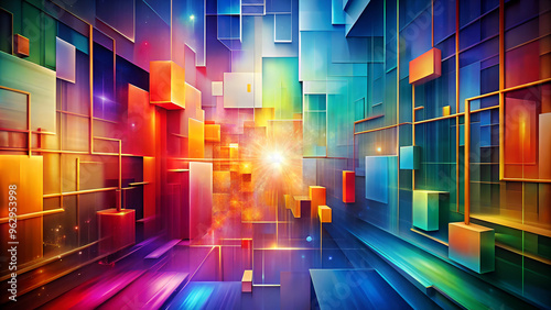 Abstract Modern Business Background