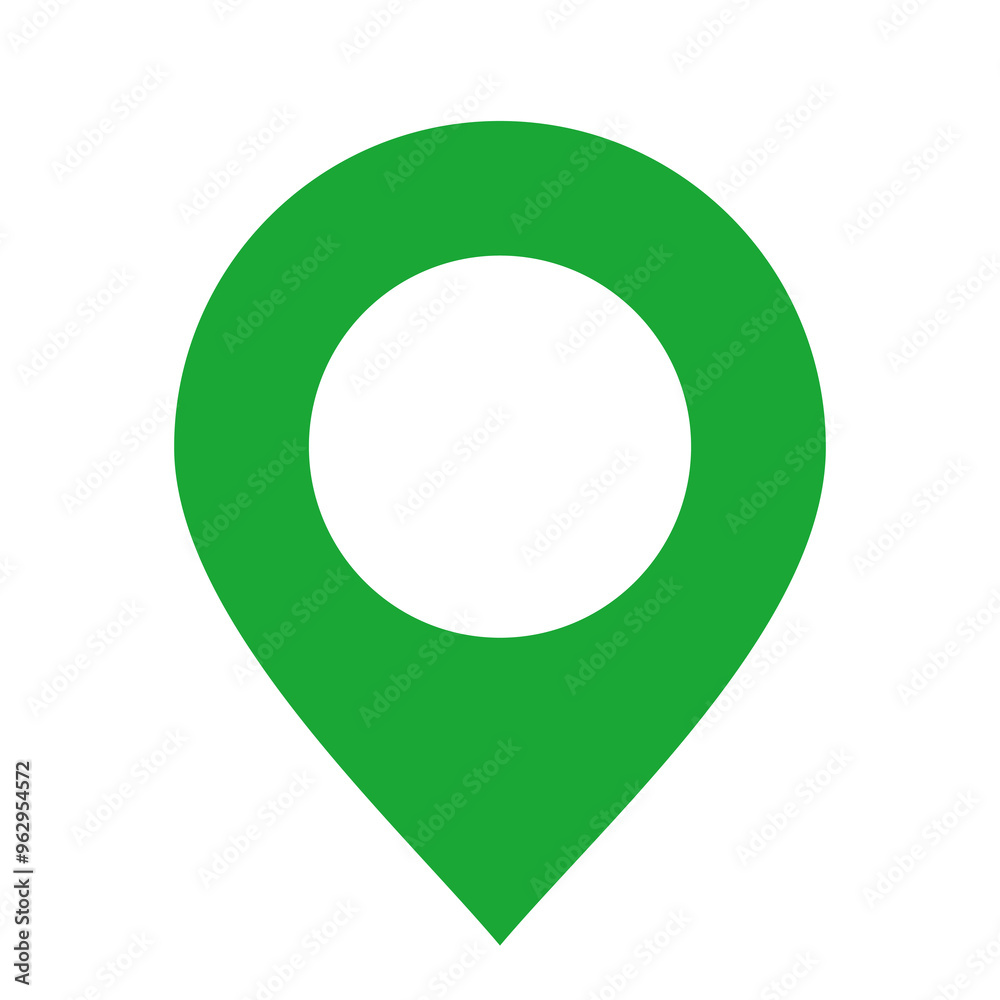 Green map pin pointer icon, green location pin symbol, map marker sign, gps position symbol vector illustration, pin point logo icon flat design image
Green map pin pointer icon, green location pin symbol, map marker sign, gps position symbol vector illustration, pin point logo icon flat design image