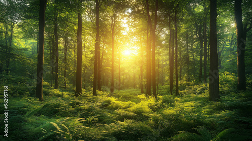 Wallpaper Mural Decarbonization as a key element of sustainability and carbon neutrality. Torontodigital.ca