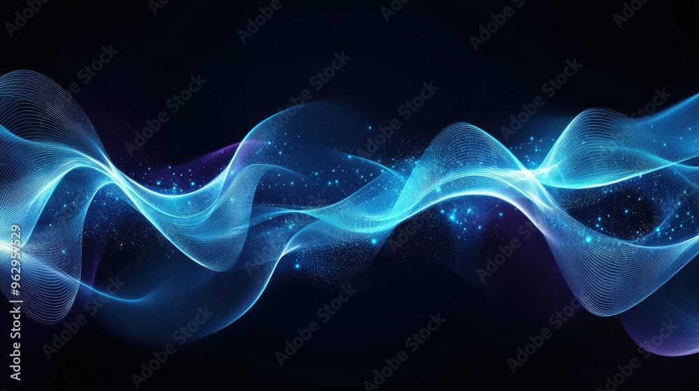 Electric abstract waves pulse with energy Electric abstract waves pulse with energy