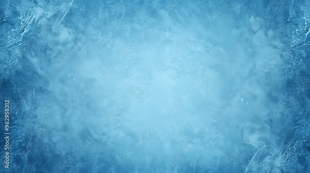 Fototapeta premium blue background, vintage marbled textured border
