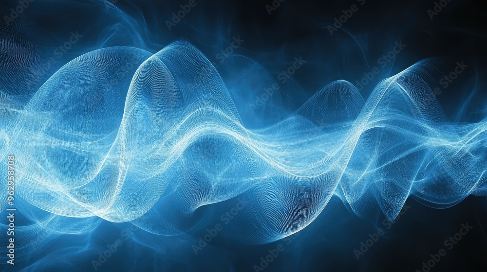 Electric abstract waves pulse with energy Electric abstract waves pulse with energy
