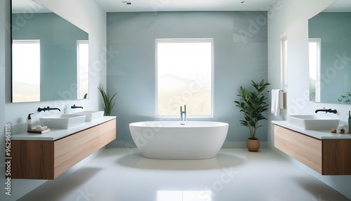 Photo interior modern design room 3d illustration