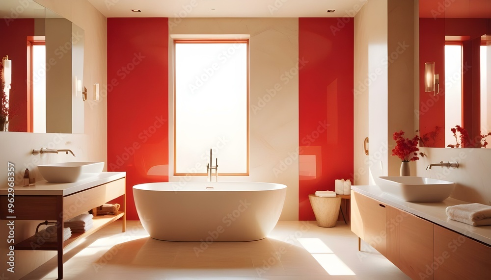 Photo interior modern design room 3d illustration Photo interior modern design room 3d illustration