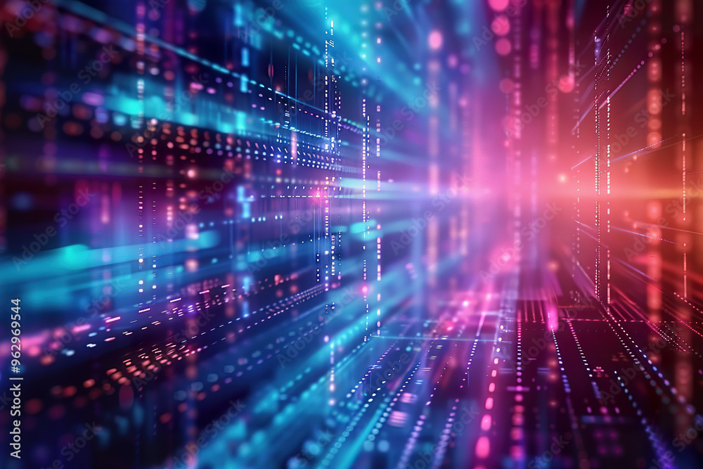 A colorful, abstract image of a computer screen with a blue and red background, A colorful, abstract image of a computer screen with a blue and red background,