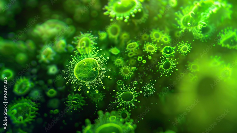 Photo of a cluster of neon green hundreds of dmt entities Photo of a cluster of neon green hundreds of dmt entities