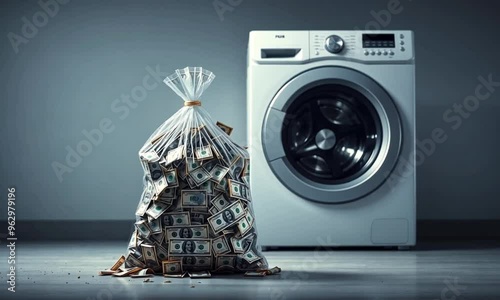 Visualizing Money Laundering: The Concept of Cleaning Dirty Money