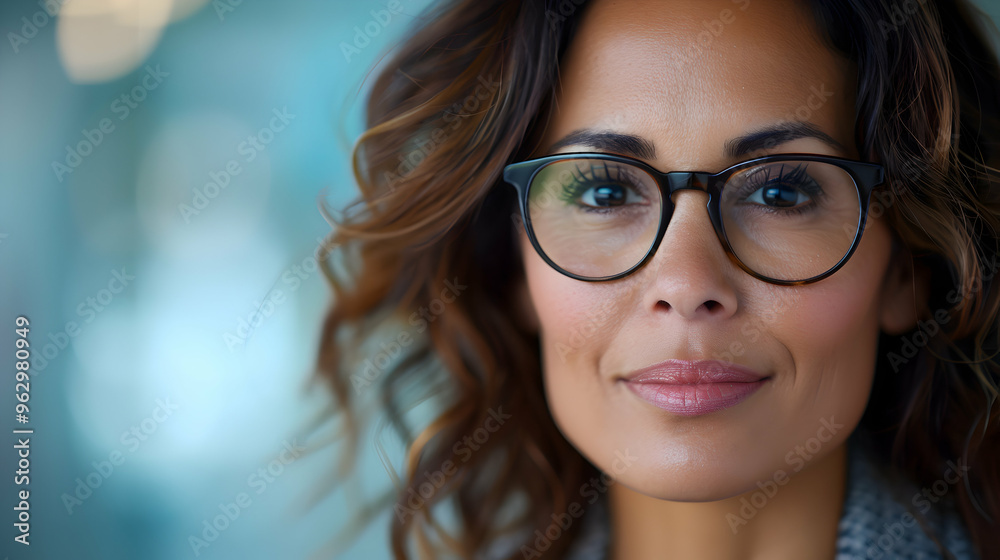 Middle Aged Hispanic Business Woman Financial Advi Middle Aged Hispanic Business Woman Financial Advi