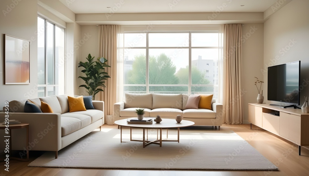 Photo interior modern design room 3d illustration Photo interior modern design room 3d illustration