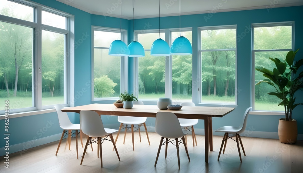 Photo interior modern design room 3d illustration Photo interior modern design room 3d illustration