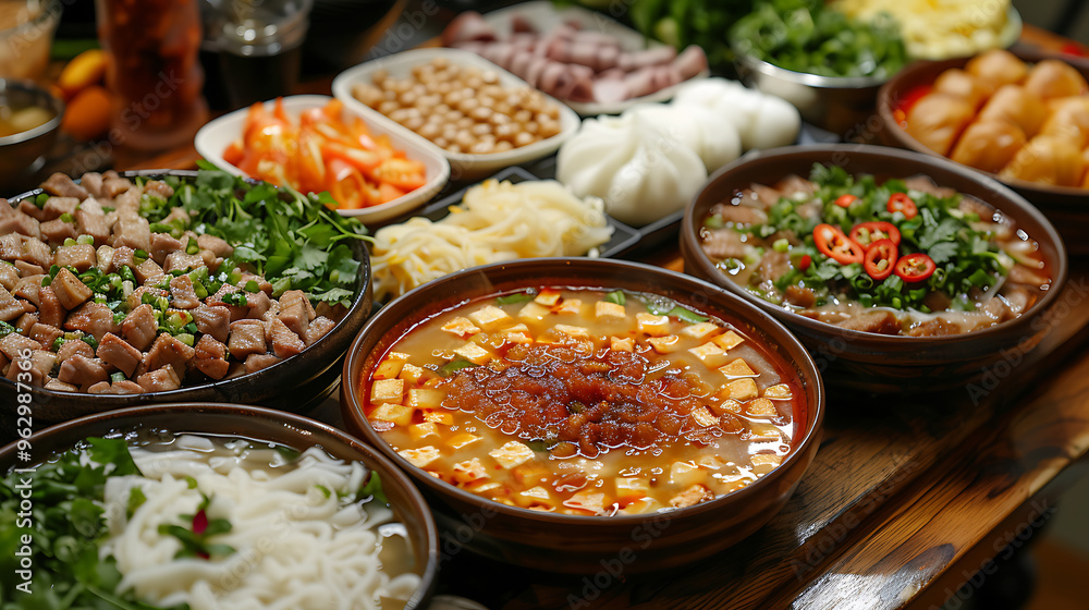 Exquisite Vietnamese pho banh xeo enjoyed at a joyful graduation party in Hanoi Vietnam Exquisite Vietnamese pho banh xeo enjoyed at a joyful graduation party in Hanoi Vietnam