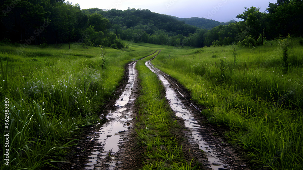 path in the countryside path in the countryside