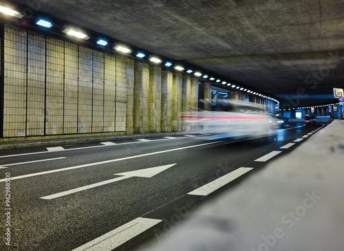 Famous Formula 1 Tunnel in monaco