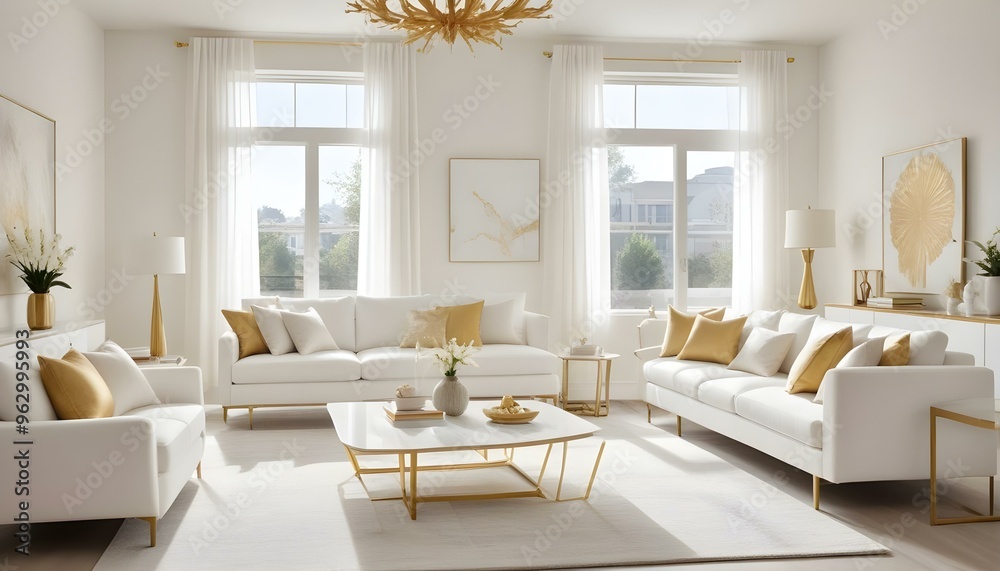 Photo interior modern design room 3d illustration Photo interior modern design room 3d illustration
