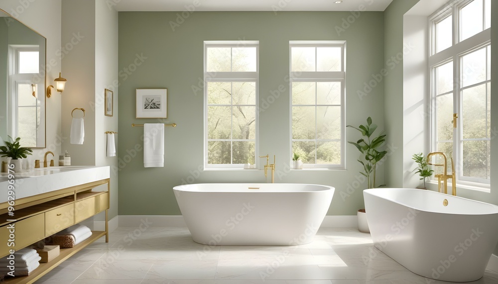 Photo interior modern design room 3d illustration Photo interior modern design room 3d illustration
