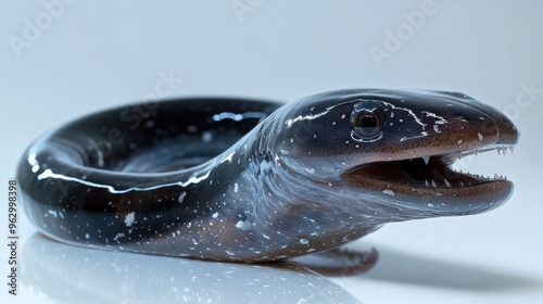 Close-Up of a Conodont, an Ancient Extinct Marine Animal photo