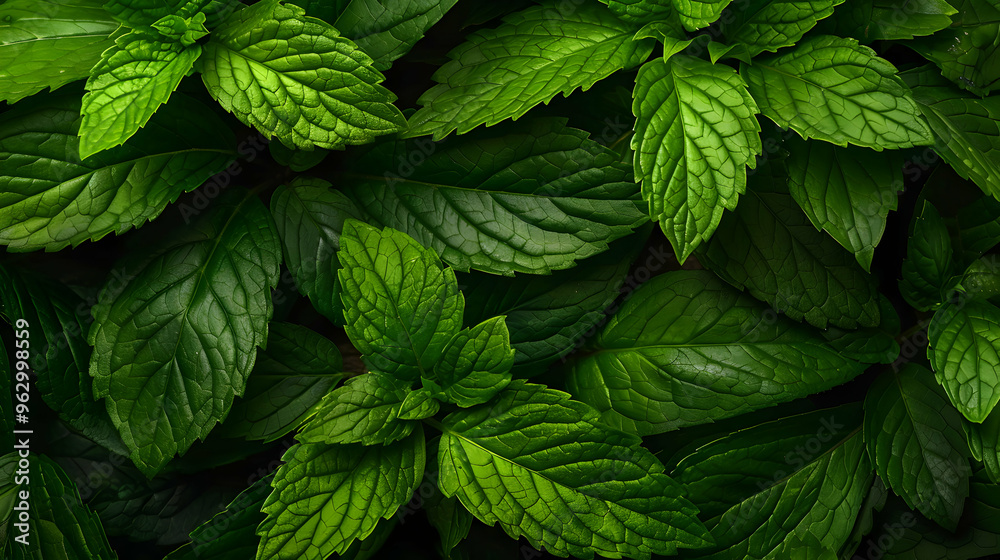 Mint Leaves Background. Per Mint Leaves Background. Per