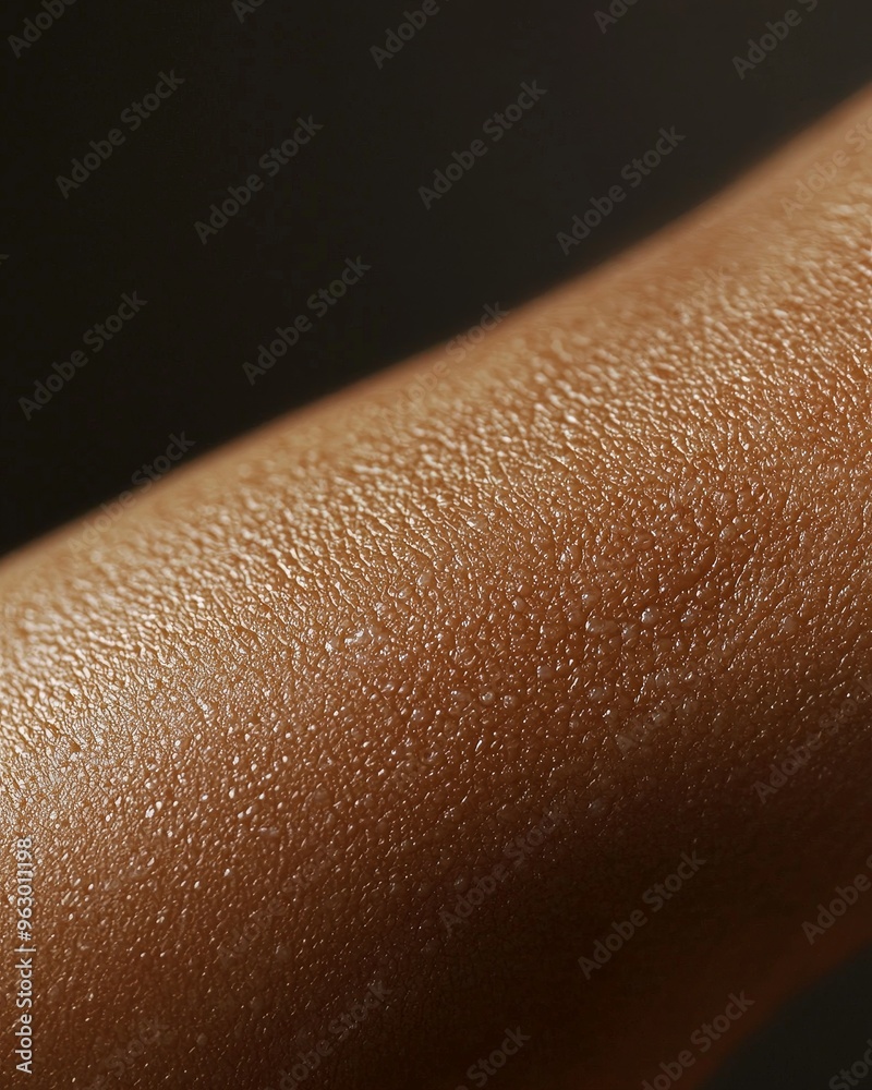 Fototapeta premium A close up of a person's arm with a tan skinned area