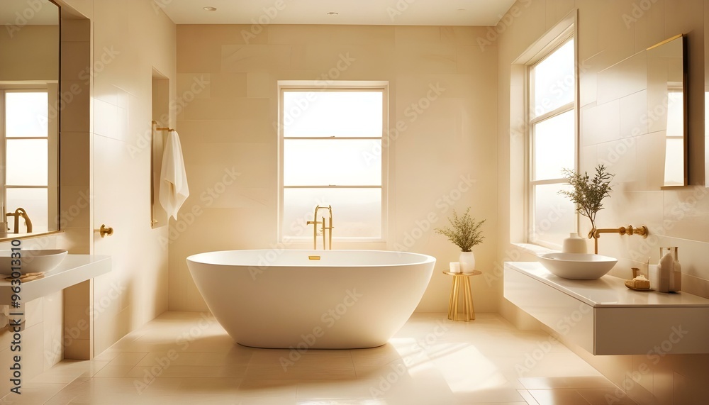 Photo interior modern design room 3d illustration Photo interior modern design room 3d illustration