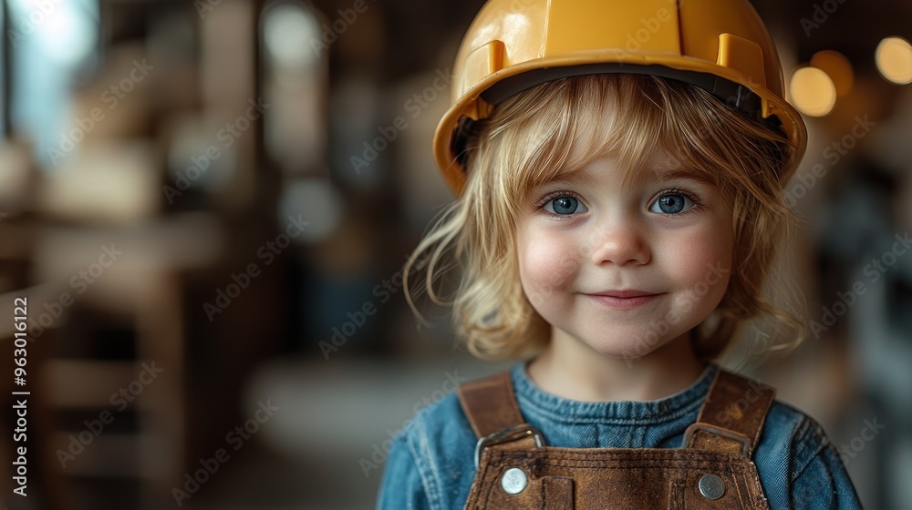 Little Builder: A Portrait of Determination Little Builder: A Portrait of Determination