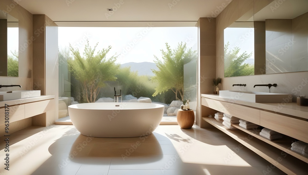 Photo interior modern design room 3d illustration Photo interior modern design room 3d illustration
