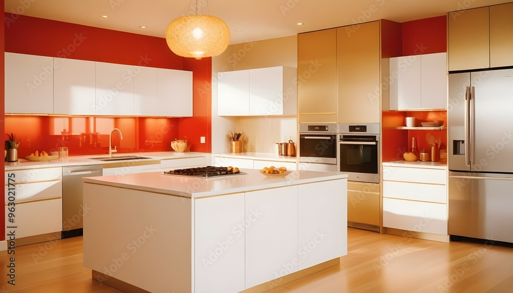 Photo interior modern design room 3d illustration Photo interior modern design room 3d illustration