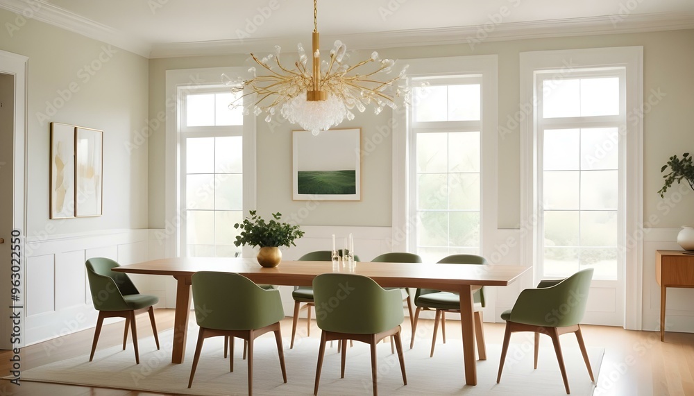 Photo interior modern design room 3d illustration