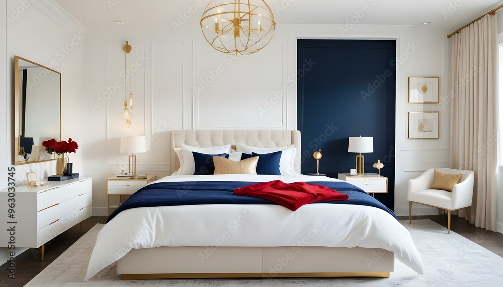 Photo interior modern design room 3d illustration Photo interior modern design room 3d illustration