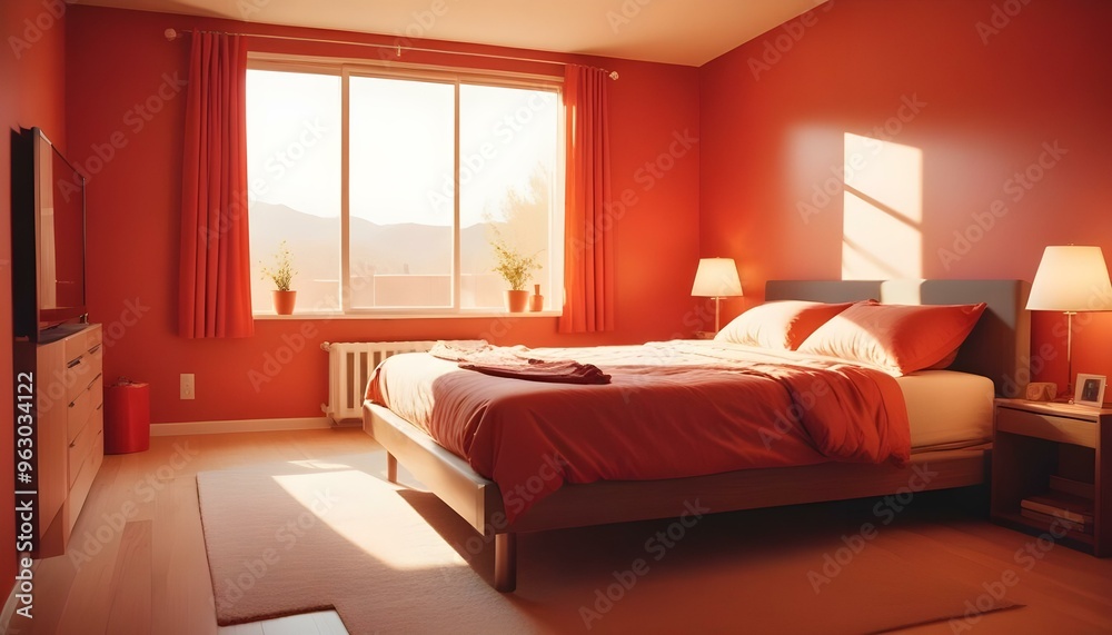 Photo interior modern design room 3d illustration Photo interior modern design room 3d illustration