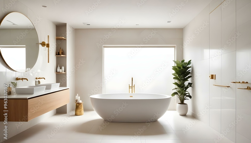 Photo interior modern design room 3d illustration Photo interior modern design room 3d illustration