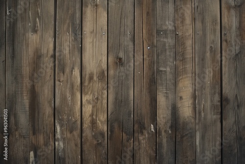 Wallpaper Mural Rustic wooden wall texture with light brown planks, uniform pattern, and blurred background. Ideal for design, decoration, or photography projects requiring natural, earthy atmosphere. Torontodigital.ca