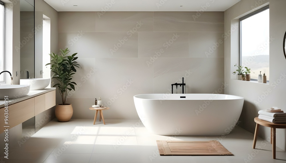 Photo interior modern design room 3d illustration Photo interior modern design room 3d illustration
