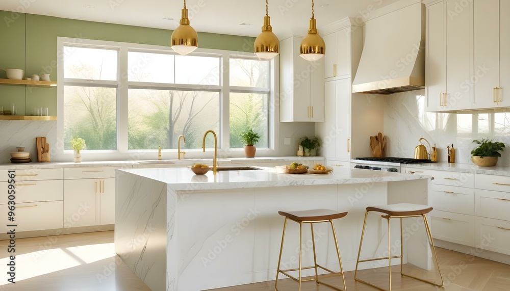 Fototapeta premium Photo interior modern design room 3d illustration