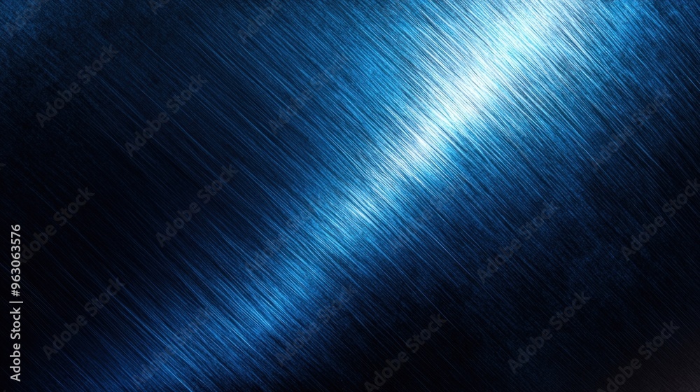 Abstract Blue Metal Texture Background