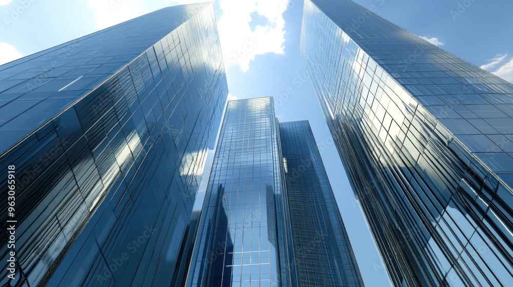 Modern Skyscrapers Reaching for the Sky Modern Skyscrapers Reaching for the Sky